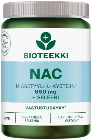 Bioteekki NAC + Seleeni 60 tabl.