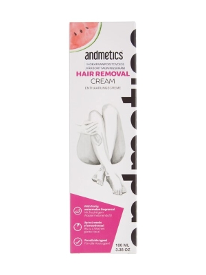 PT Andmetics Hair Removal Cream -karvanpoistovoide 100ml