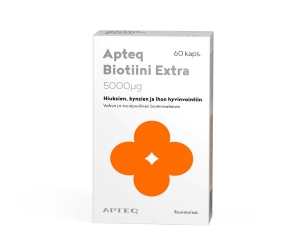 Apteq Biotiini Extra 5000 µg 60 kaps