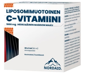 Nordaid Liposomaalinen C-vitamiini 30x3 ml / 90 ml / 1000 mg