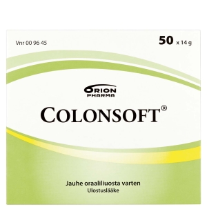 COLONSOFT 50x14 g jauhe oraaliliuosta varten