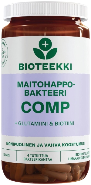 Bioteekki Maitohappobakteeri Comp 80 kaps. 