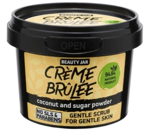 Beauty Jar Crème Brûlée Gentle Face Scrub 120 g