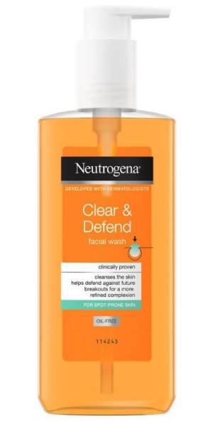 Neutrogena Clear & Defend Facial Wash puhdistusgeeli 200 ml