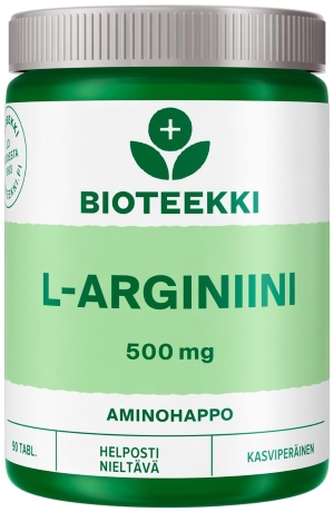 Bioteekki L-Arginiini 90 tabl