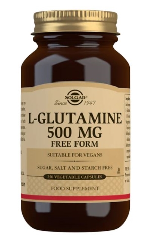 Solgar L-Glutamiini 500 mg, 250 kaps.