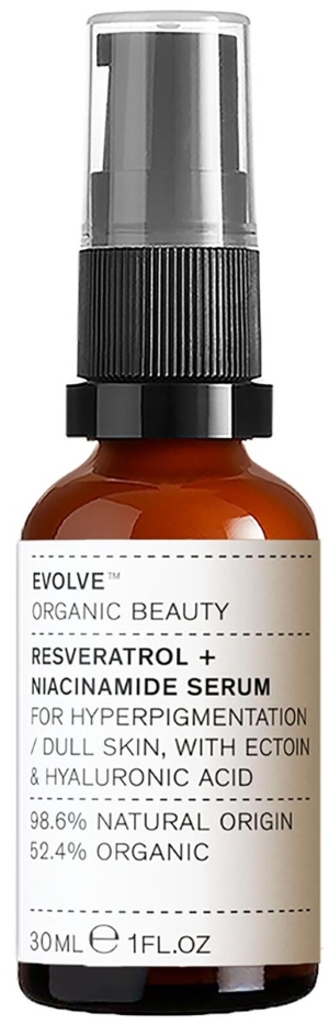 Evolve Organic Beauty Resveratrol + Niacinamide Serum 30ml