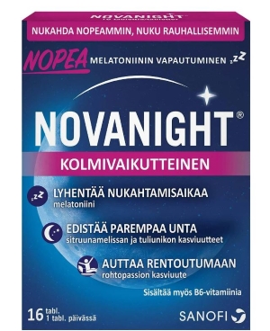 NovaNight 1mg tabletti 16 kpl