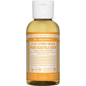PT Dr. Bronner's Citrus-Orange Pure Castile Liquid Soap 60 ml