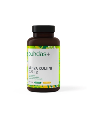 Puhdas+ Vahva Koliini 300 mg 100 vegekaps