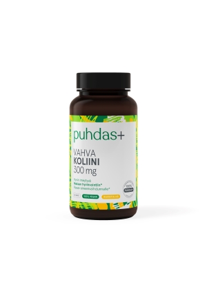 Puhdas+ Vahva Koliini 300 mg 50 vegekaps