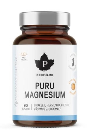 Puhdistamo Puru Magnesium 90 tabl