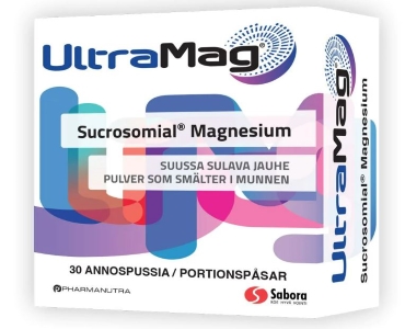 UltraMag Sucrosomial magnesium 187,5 mg 30 kpl