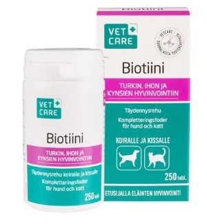 Vetcare Biotiini 250 tabl